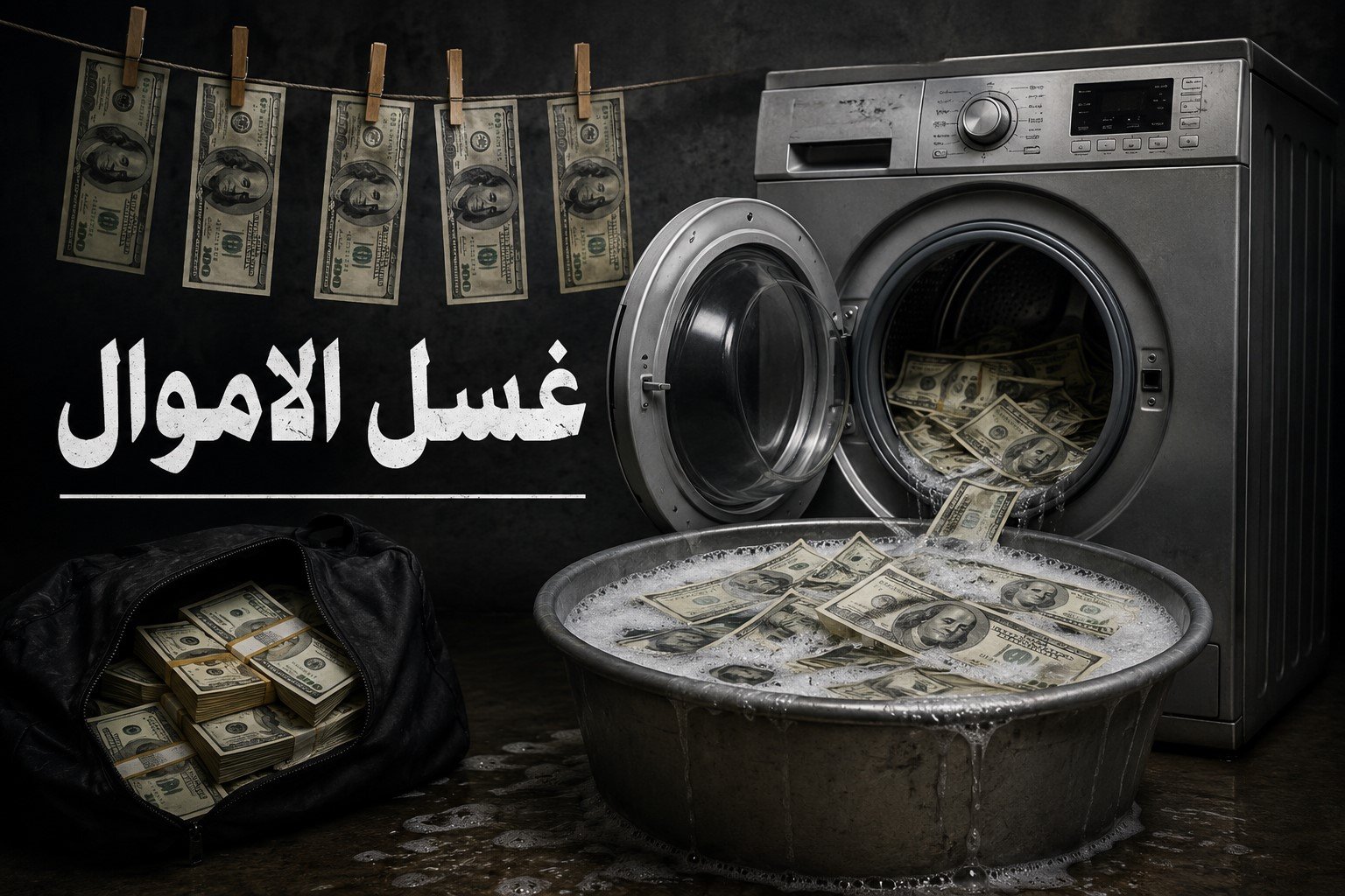 ما هو غسل الأموال وما هي مخاطره الجسيمة على الفرد والمجتمع؟