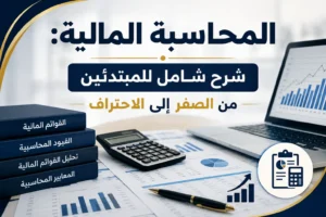 المحاسبة المالية: شرح شامل للمبتدئين من الصفر إلى الاحتراف