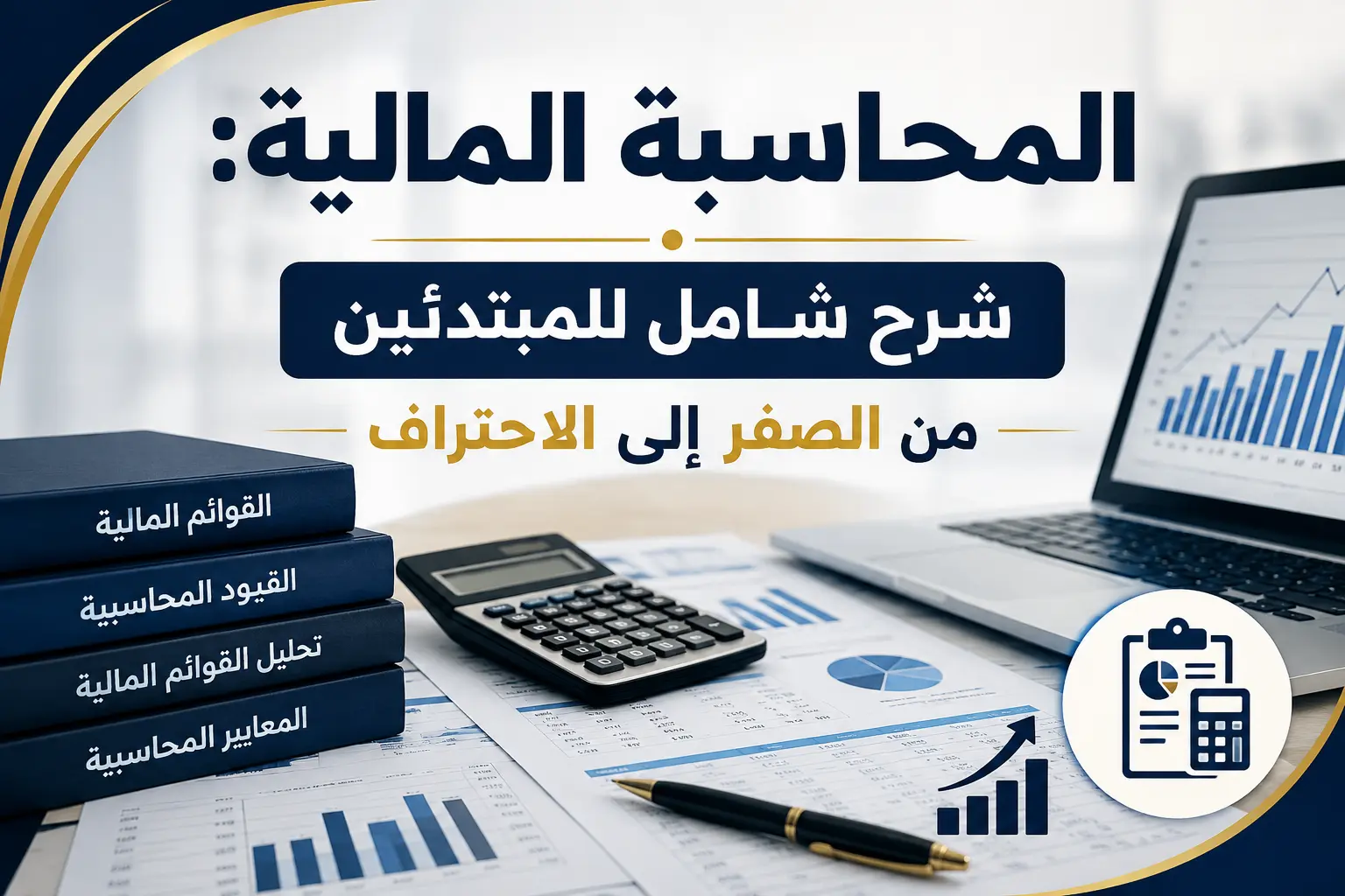 المحاسبة المالية: شرح شامل للمبتدئين من الصفر إلى الاحتراف